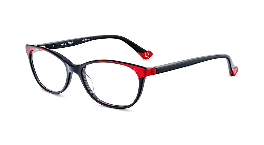 Etnia Barcelona AVILA BKRD – Schwarze ovale Damenbrille Kunststoff